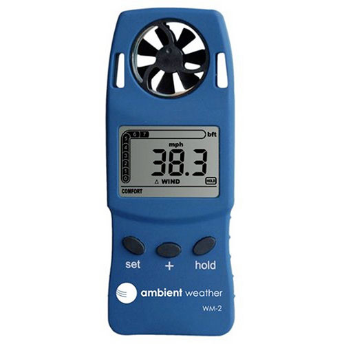best portable pocket weather station and handheld anemometer