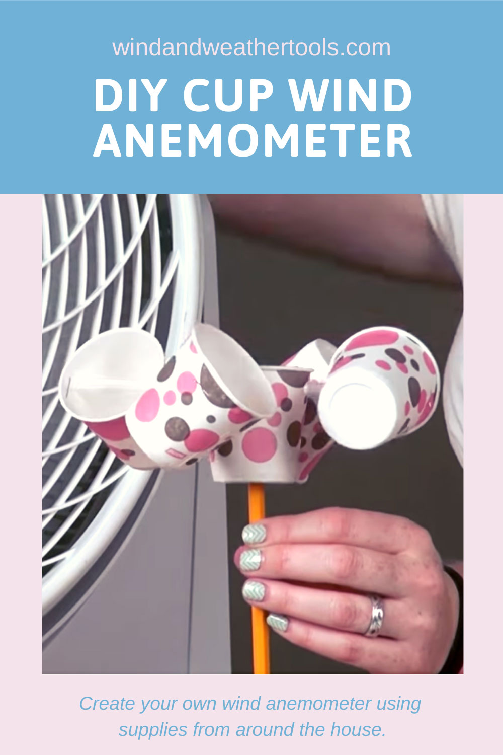 How to Make a Cup Anemometer (DIY Paper Cup Anemometer)